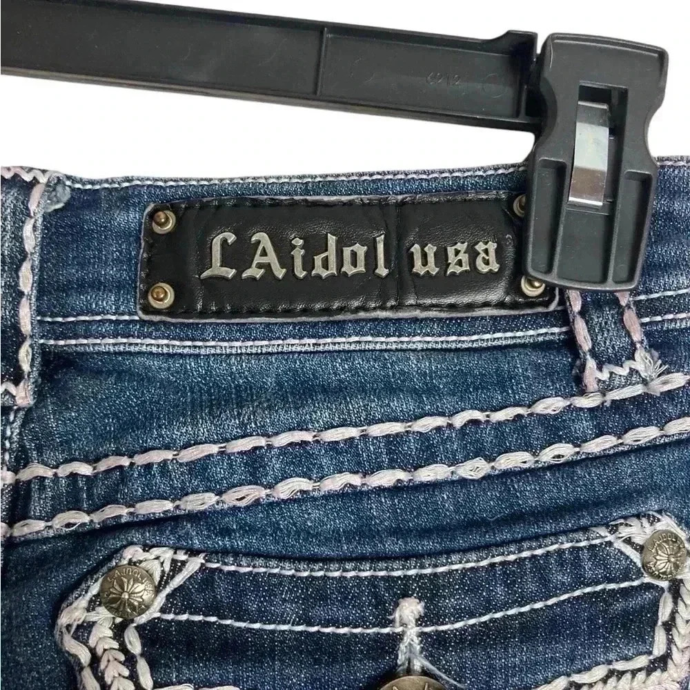 L.A.idol jeans USA capris‎ size 7 - Picture 6 of 8